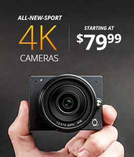 All-New Sport 4K Cameras